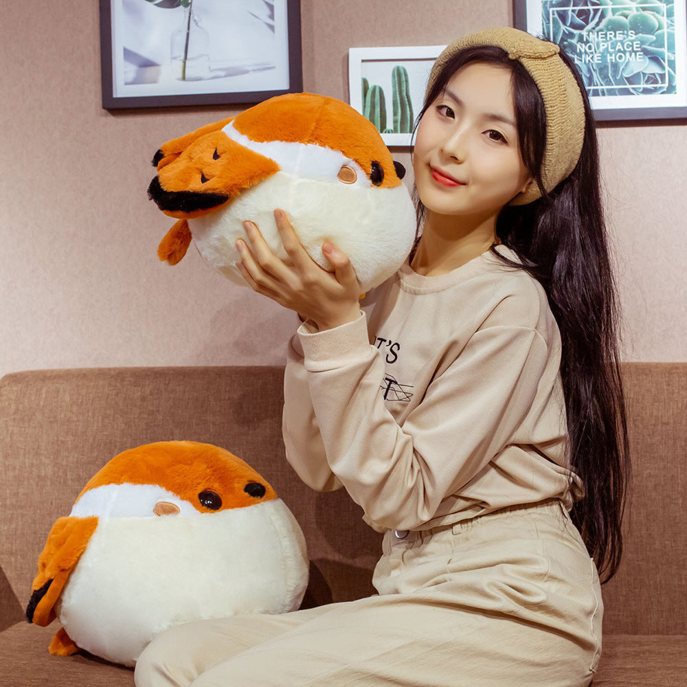 Sparrow Plush Toy - Soft Stuffed Animal Bird Doll, Cute Cuddly Toy Gift for Kids & Toddlers