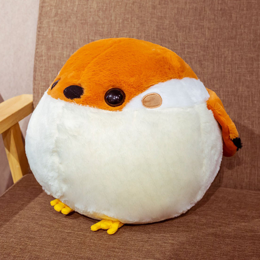 Sparrow Plush Toy - Soft Stuffed Animal Bird Doll, Cute Cuddly Toy Gift for Kids & Toddlers