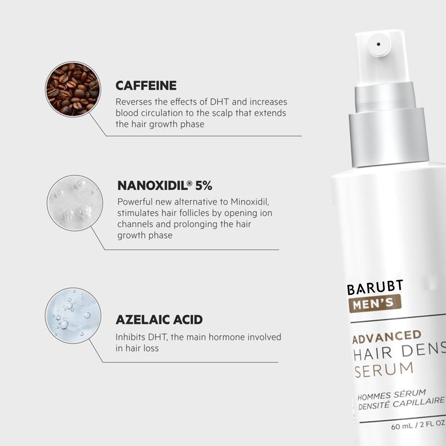 BARUBT Hair Density Serum Soothing And Moisturizing