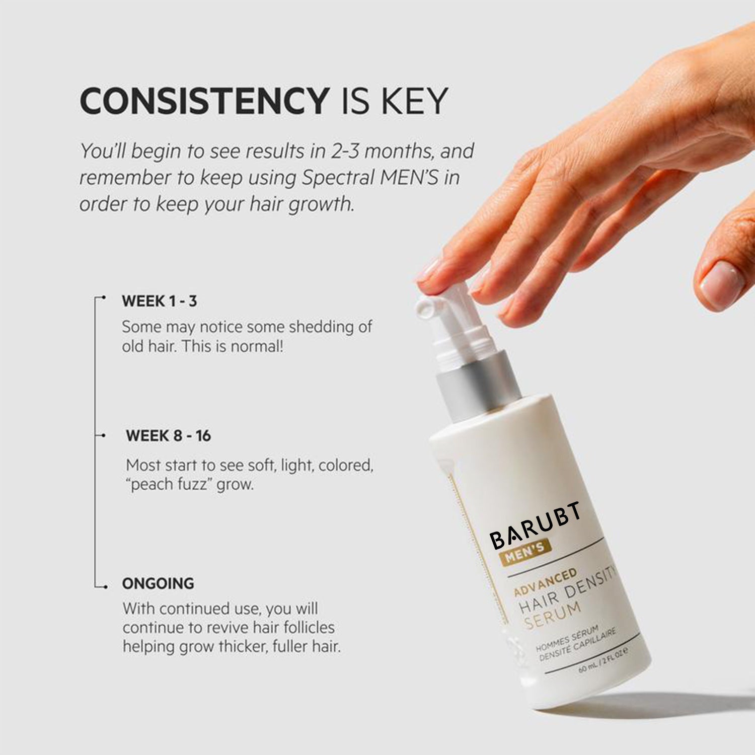 BARUBT Hair Density Serum Soothing And Moisturizing