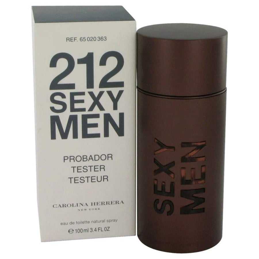 Carolina Herrera 212 Sexy Eau De Toilette Spray for Men 3.4 Oz Tester