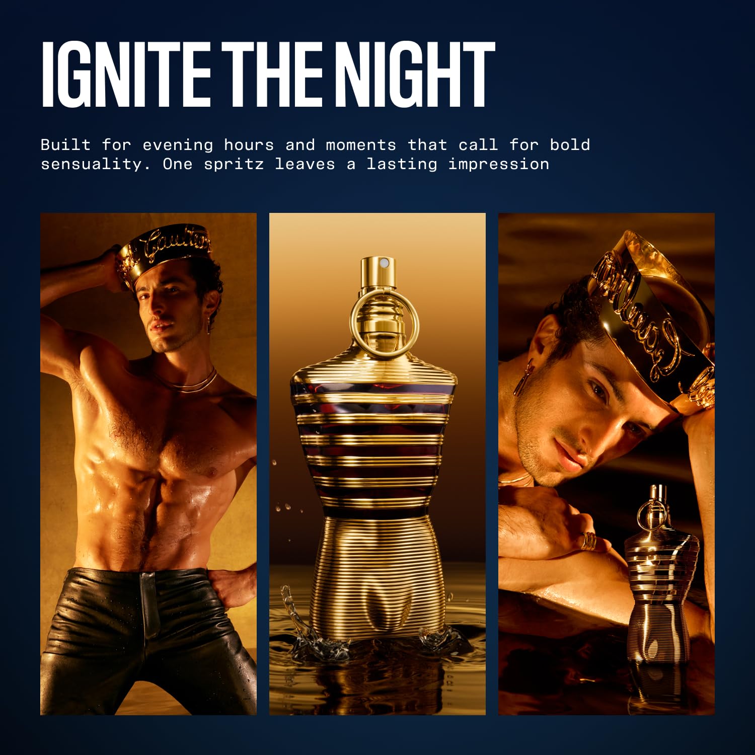 Jean Paul Gaultier Le Male Elixir Parfum - Long Lasting Woody Aromatic Cologne