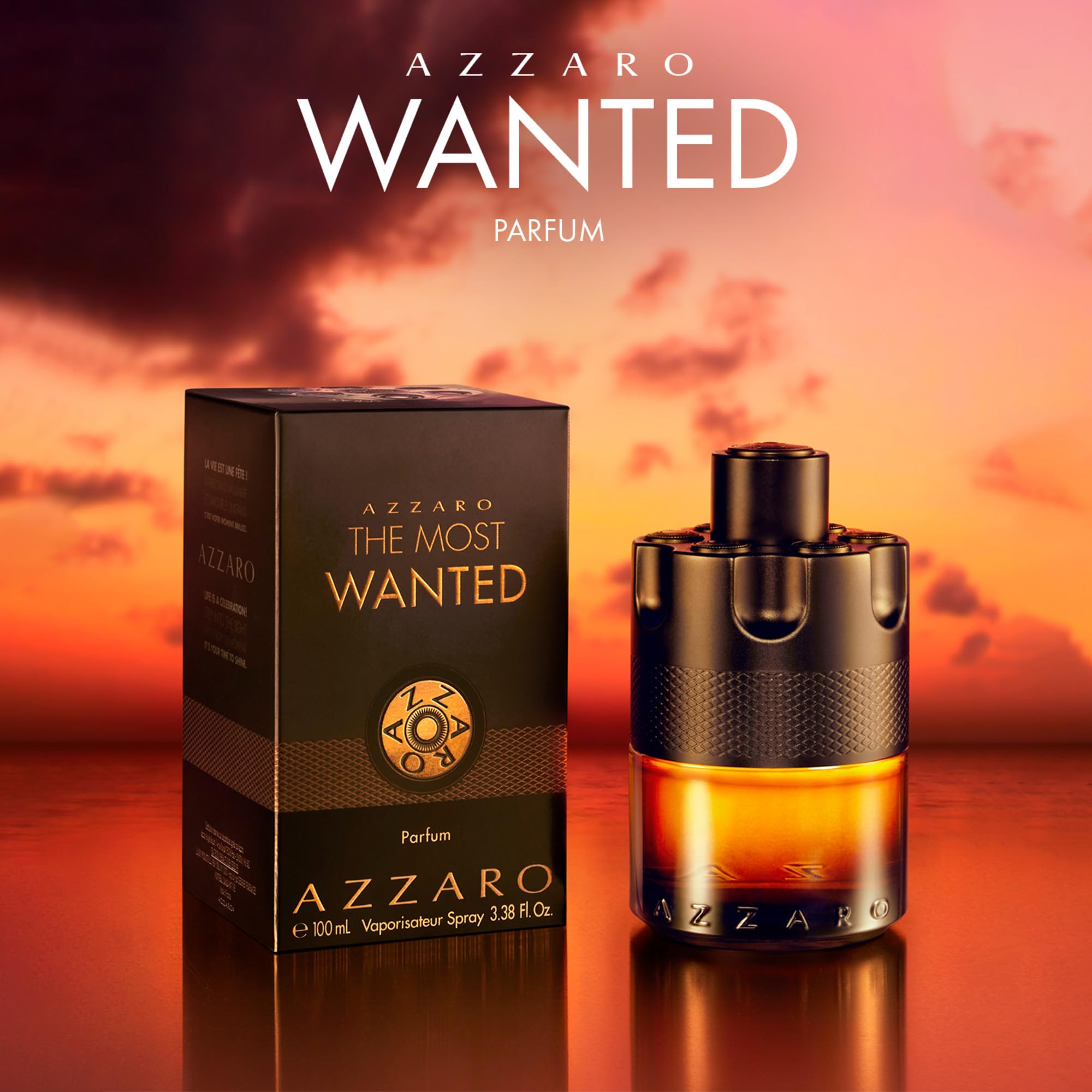Azzaro The Most Wanted Parfum Intense Mens Cologne Spicy, Seductive Fragrance