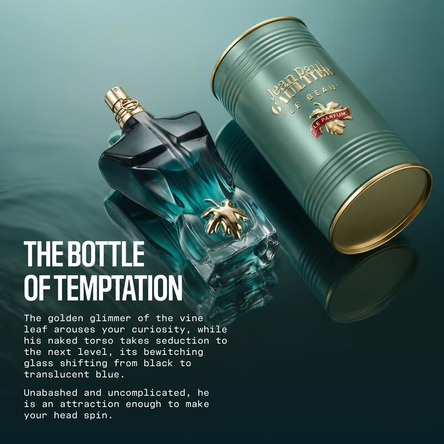 Jean Paul Gaultier Le Beau Le Parfum Intense for Men - Long Lasting Woody Amber Men