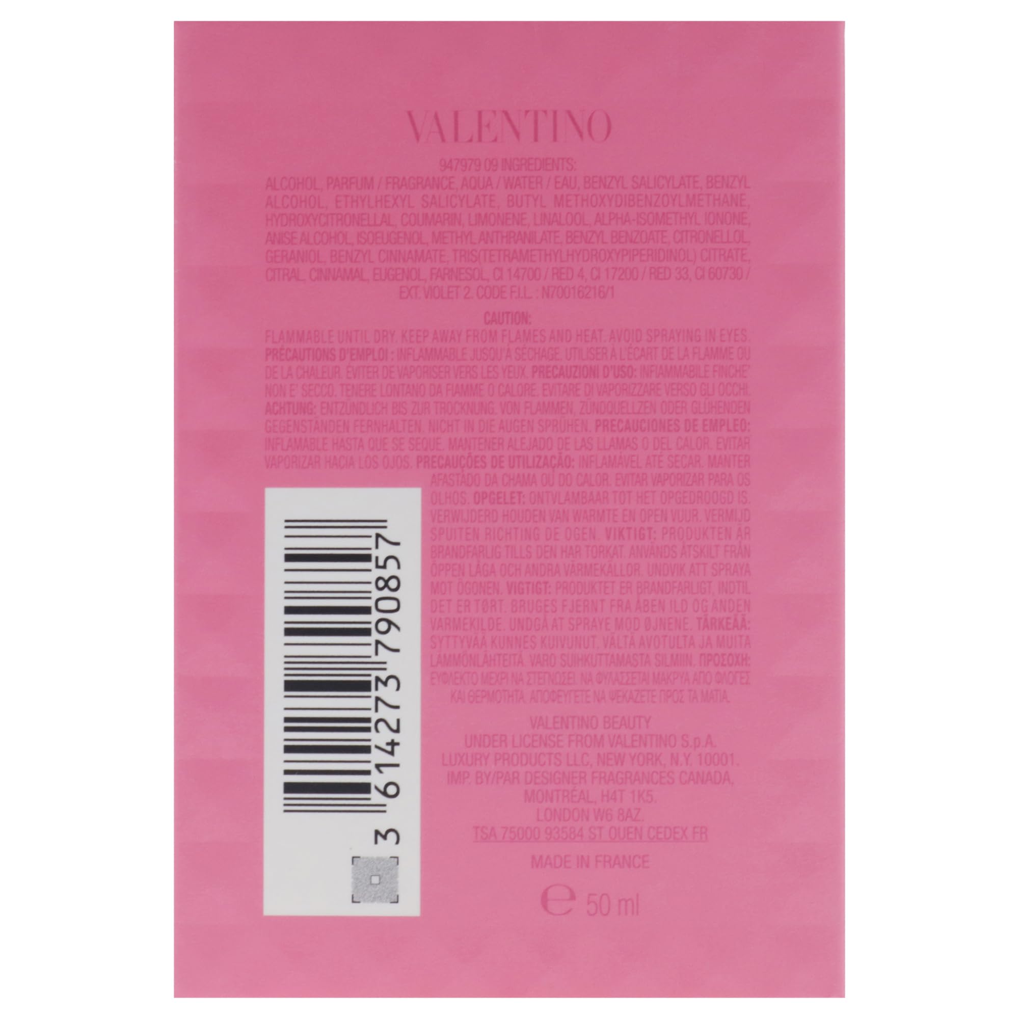 Donna Born In Roma Intense by Valentino for Women - 1.7 oz EDP Spray