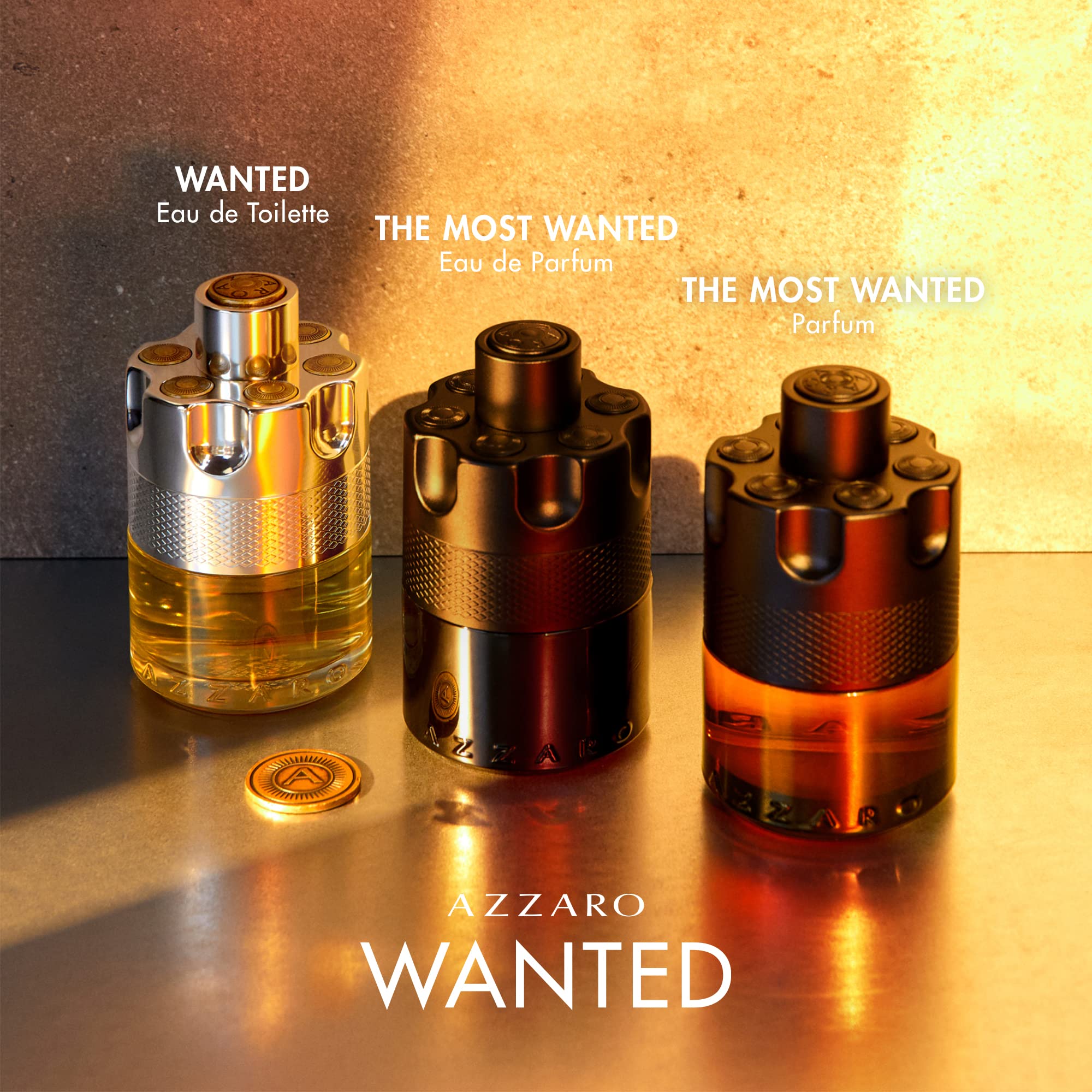 Azzaro The Most Wanted Parfum Intense Mens Cologne Spicy, Seductive Fragrance