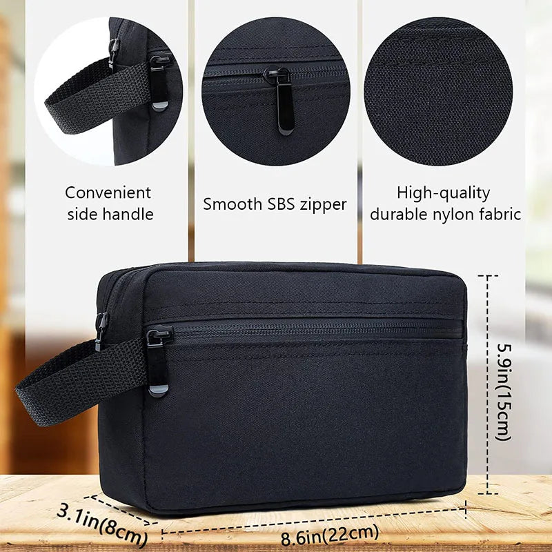 "Men's Waterproof Travel Toiletry Bag"