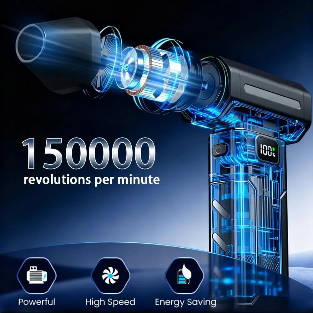 "X8 Brushless Turbo Air Blower – 150000RPM"
