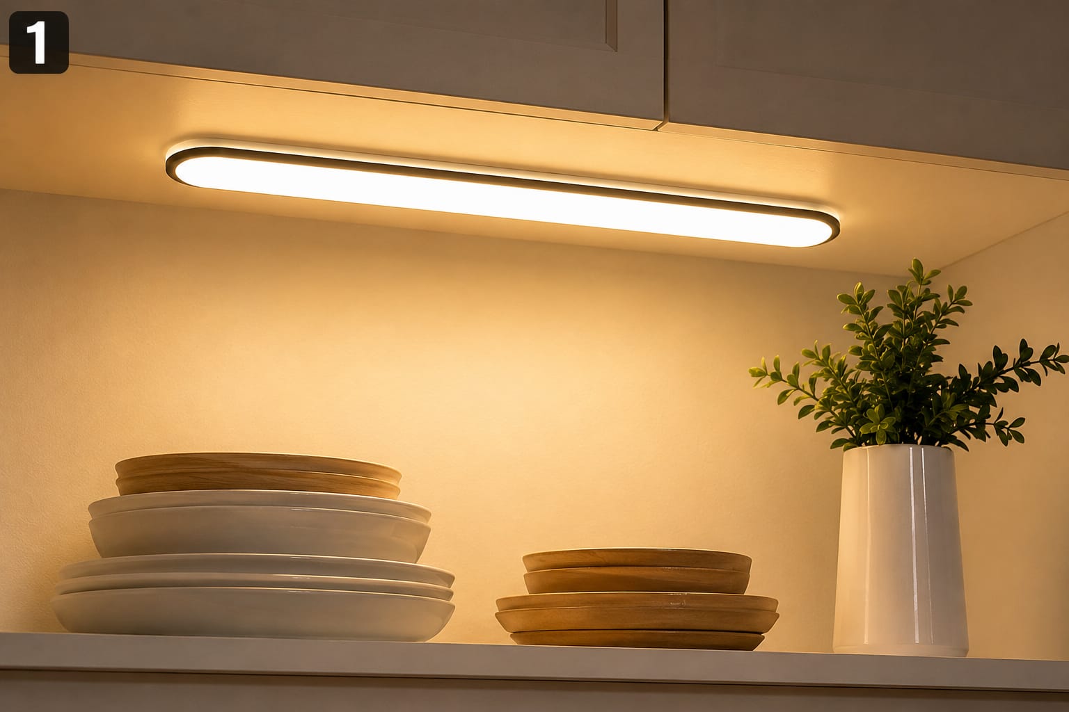 Modern Minimalist LED Strip Bedroom Cloakroom Ceiling Lamp