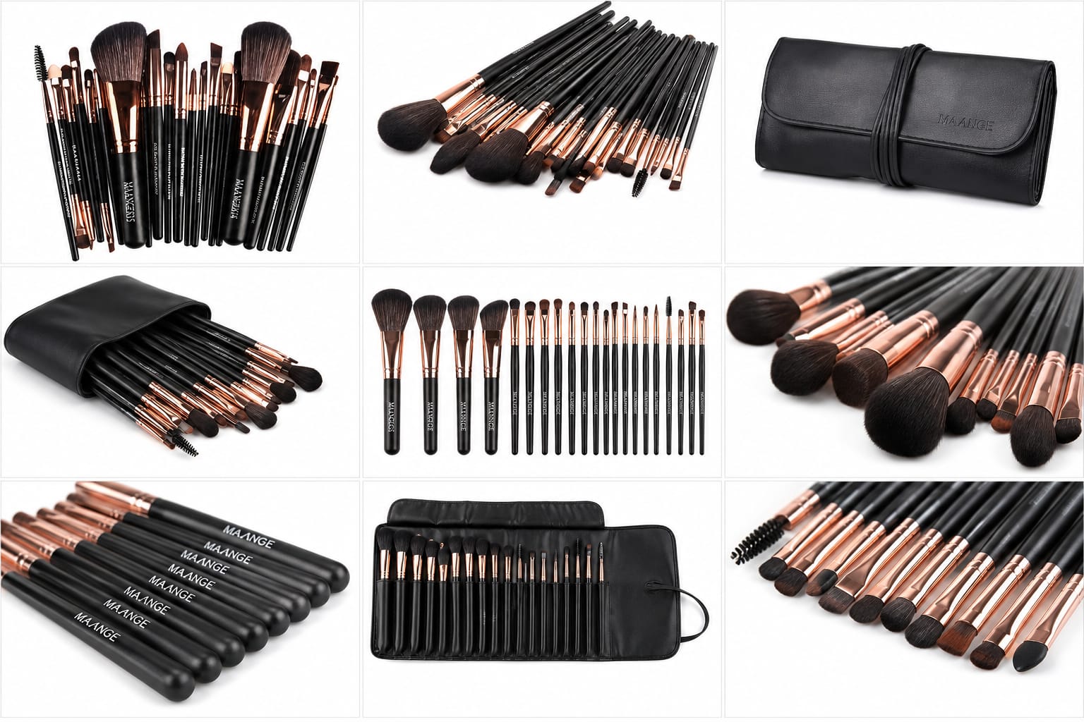 "Professional Makeup Brush Set – Eyeshadow & Eyeliner Cosmetic Brushes (3/13/22 Pcs)"